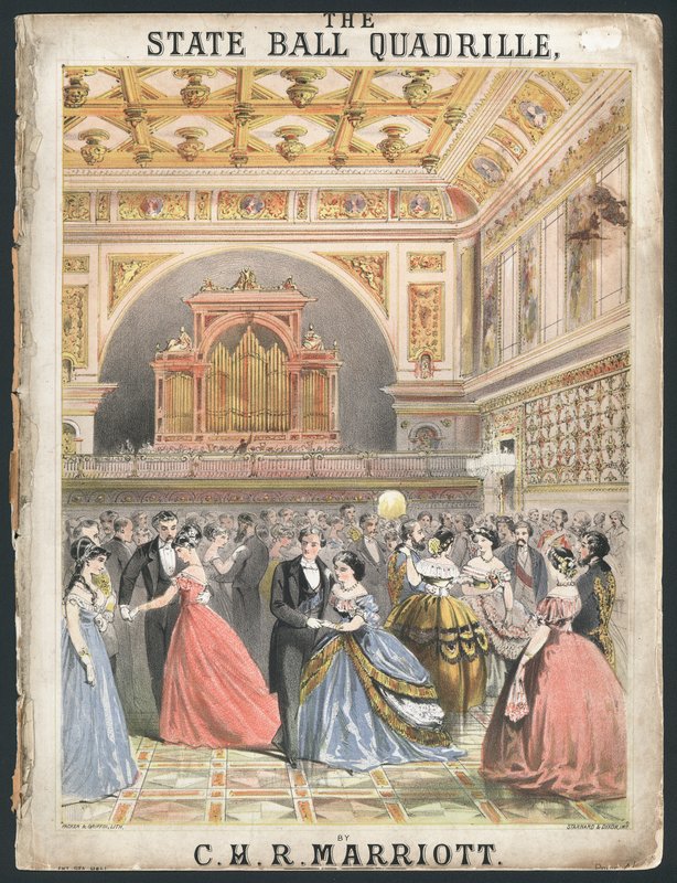 Il ballo di stato Quadrille da English School