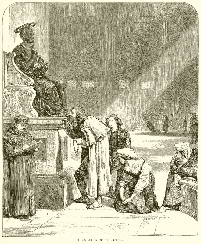 Statua di San Pietro da English School