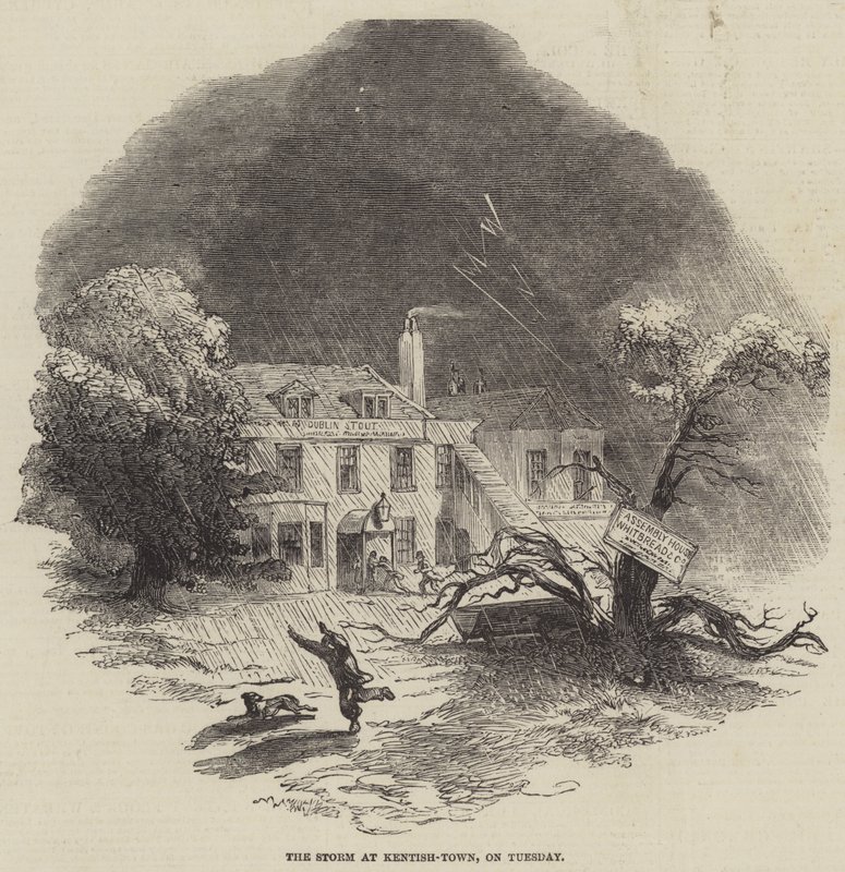 La tempesta a Kentish-Town, martedì da English School
