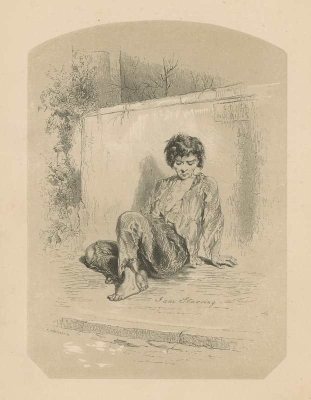 Il mendicante di strada da English School