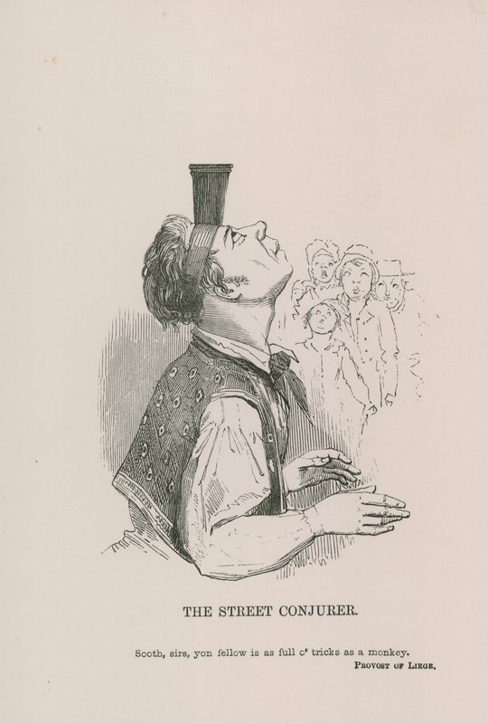Il prestigiatore di strada da English School