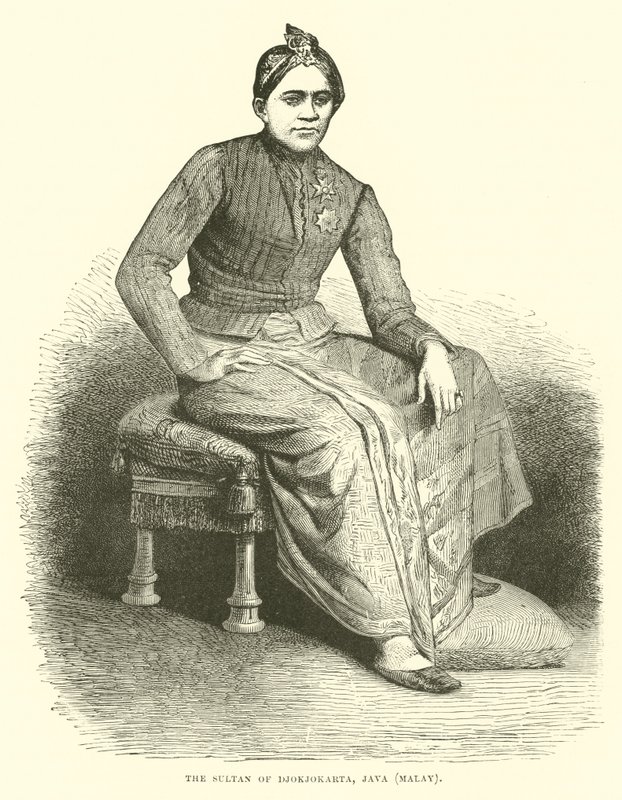 Il sultano di Djokjokarta, Giava, Malese da English School