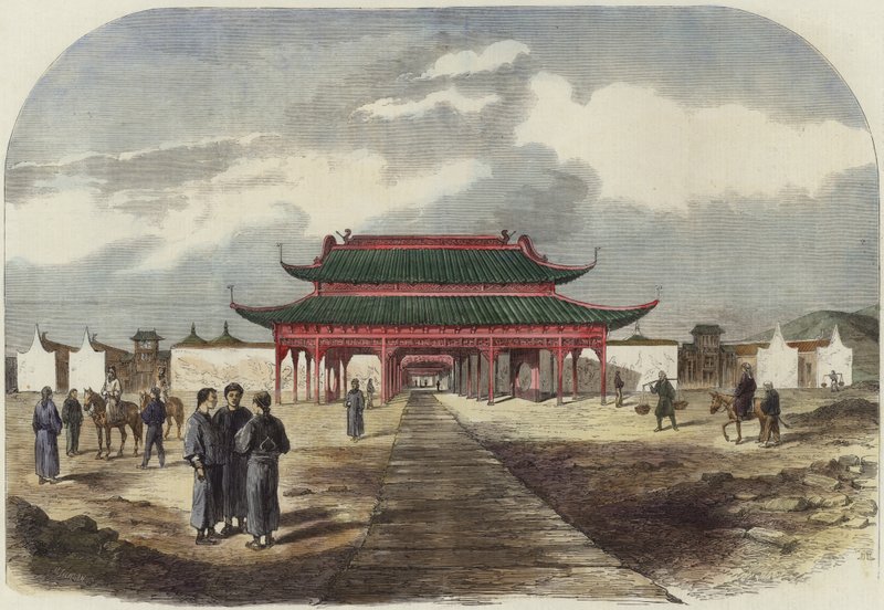 La guerra Taiping in Cina da English School