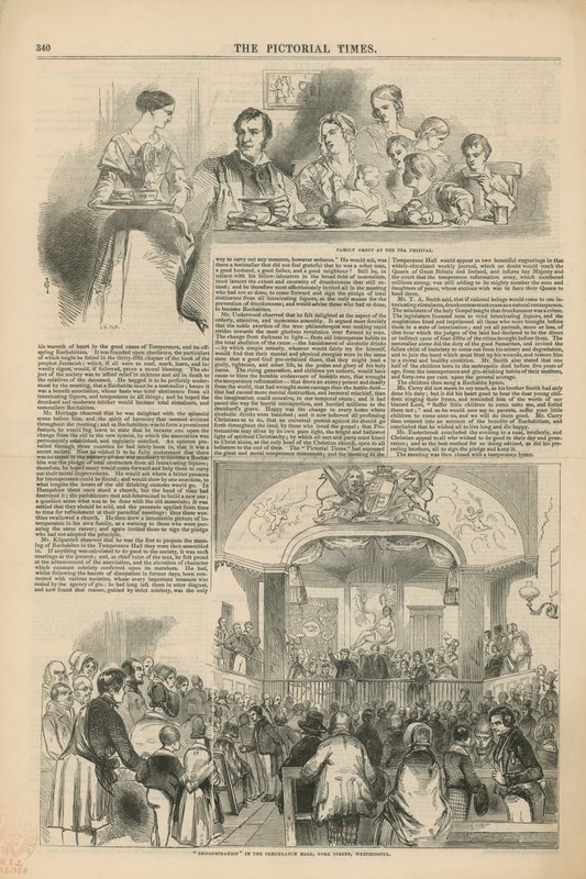 Il movimento della temperanza da English School