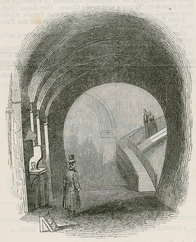 Il tunnel del Tamigi da English School