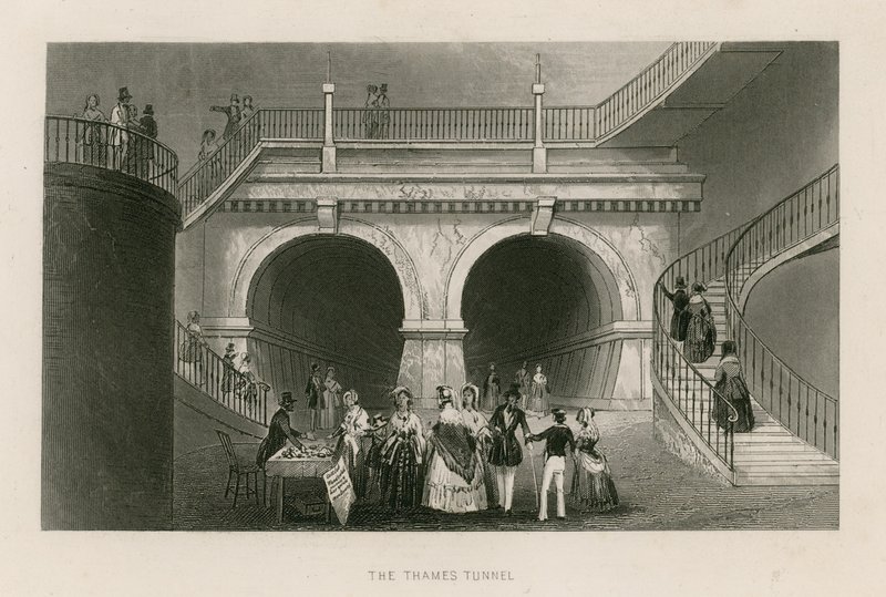 Il tunnel del Tamigi da English School