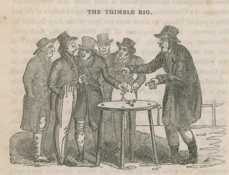 Il gioco del ditale da English School