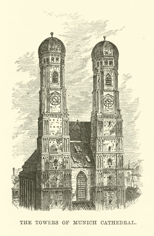Le Torri della Cattedrale di Monaco da English School