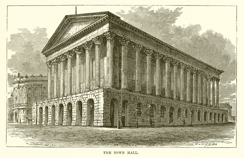 Il municipio da English School