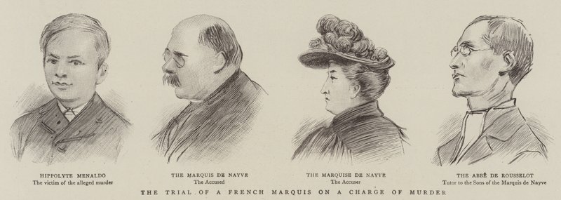 Il processo di un marchese francese con l