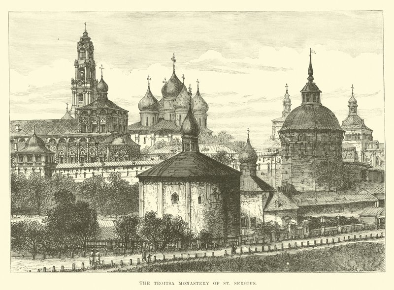 Il Monastero Troitsa di San Sergio da English School