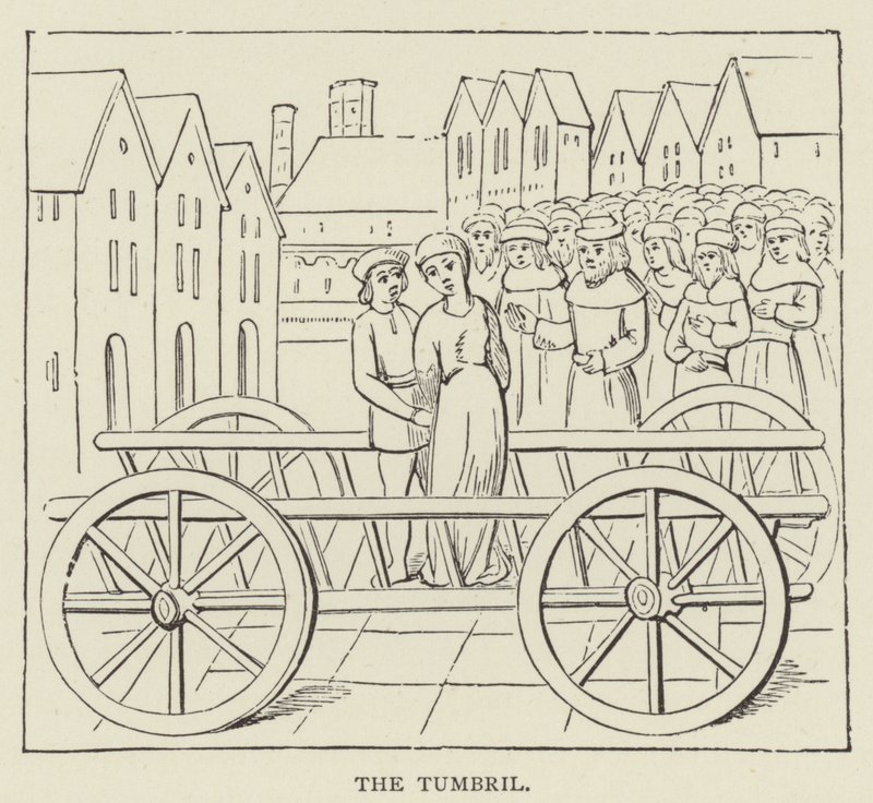 Il carro della ghigliottina da English School