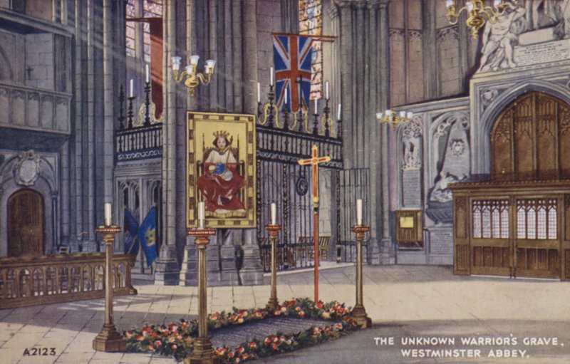 La tomba del guerriero sconosciuto, Abbazia di Westminster da English School