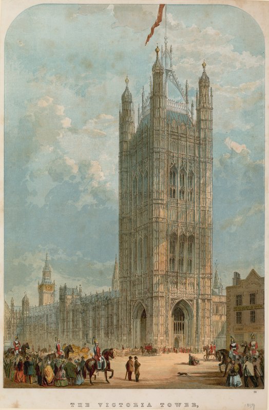 La Torre Vittoria, Westminster, Londra da English School