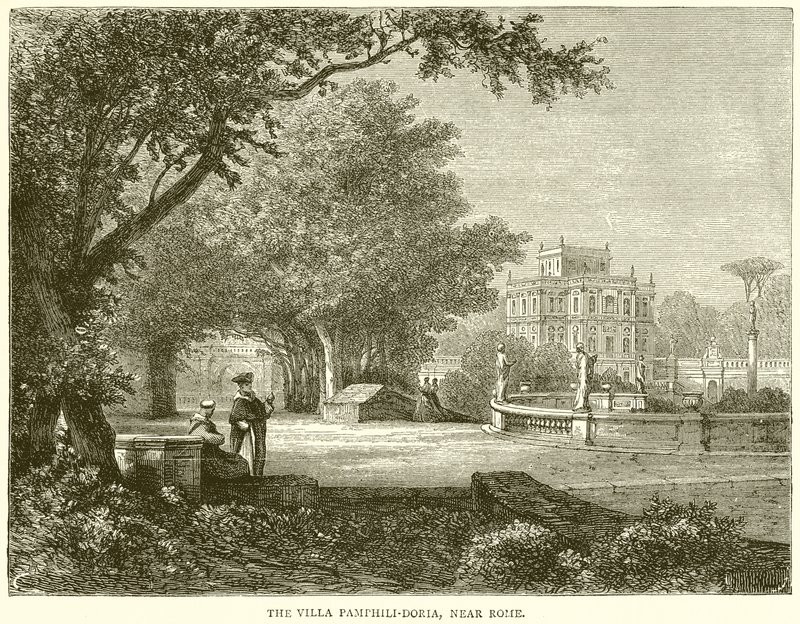 La Villa Pamphili-Doria, vicino a Roma da English School