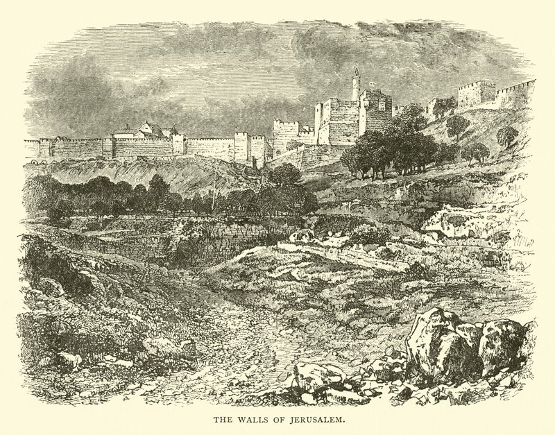 Le Mura di Gerusalemme da English School