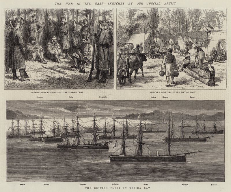 La guerra in Oriente da English School