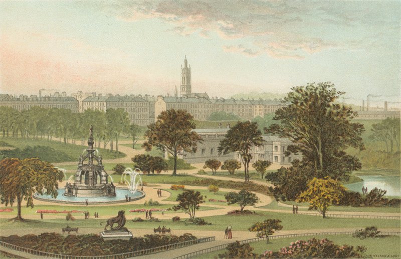 Il Parco del West End - Glasgow da English School