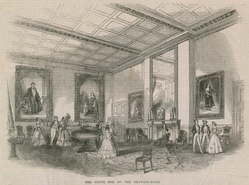 La casa di Whitehall di Sir Robert Peel da English School