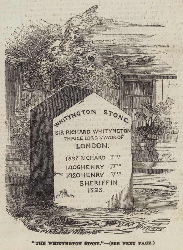 La pietra di Whityngton da English School