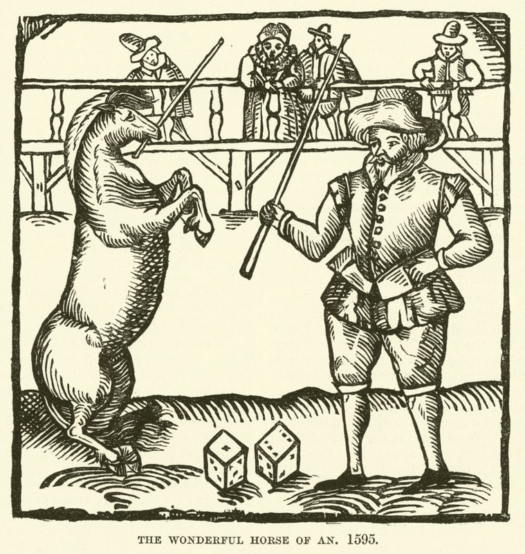 Il meraviglioso cavallo di An, 1595 da English School