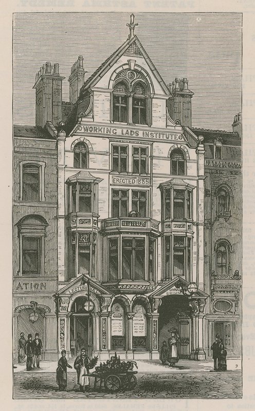 Il Working Lads Institute, Whitechapel da English School