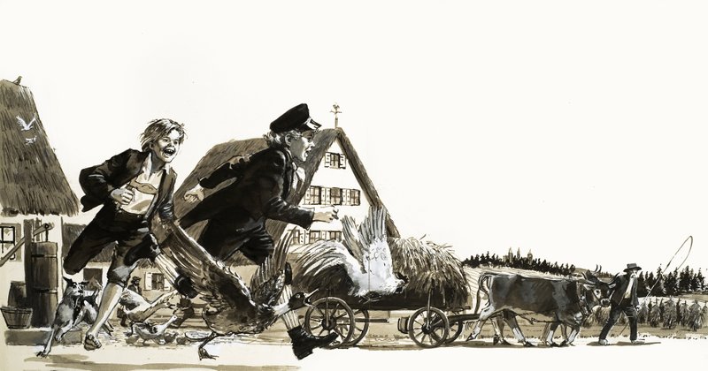 Il mondo della fantasia: Vagabondi nel Paese delle Meraviglie (Fratelli Grimm) da English School