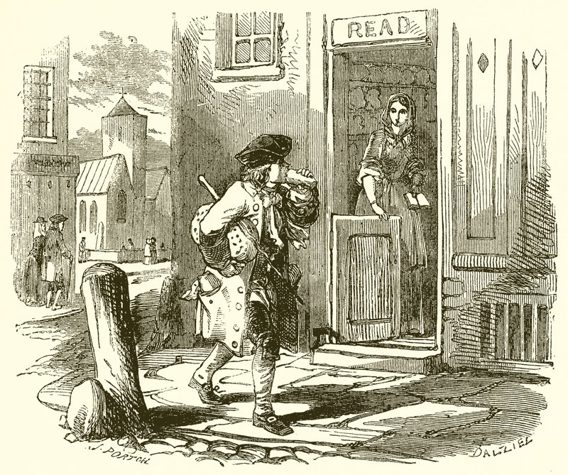 Il giovane Benjamin Franklin da English School