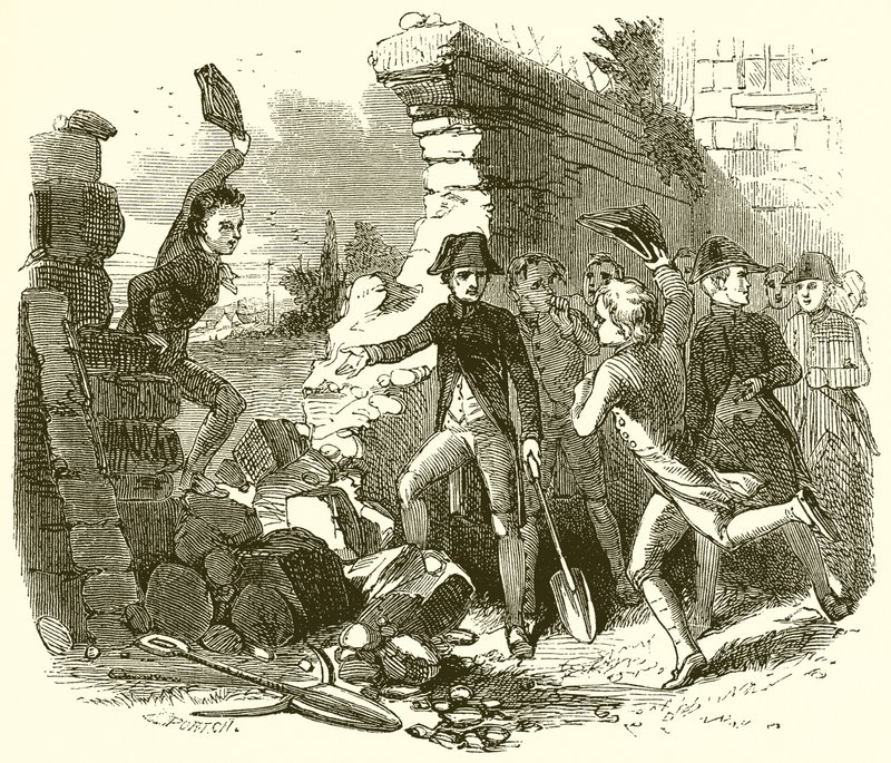Il giovane Napoleone Bonaparte da English School