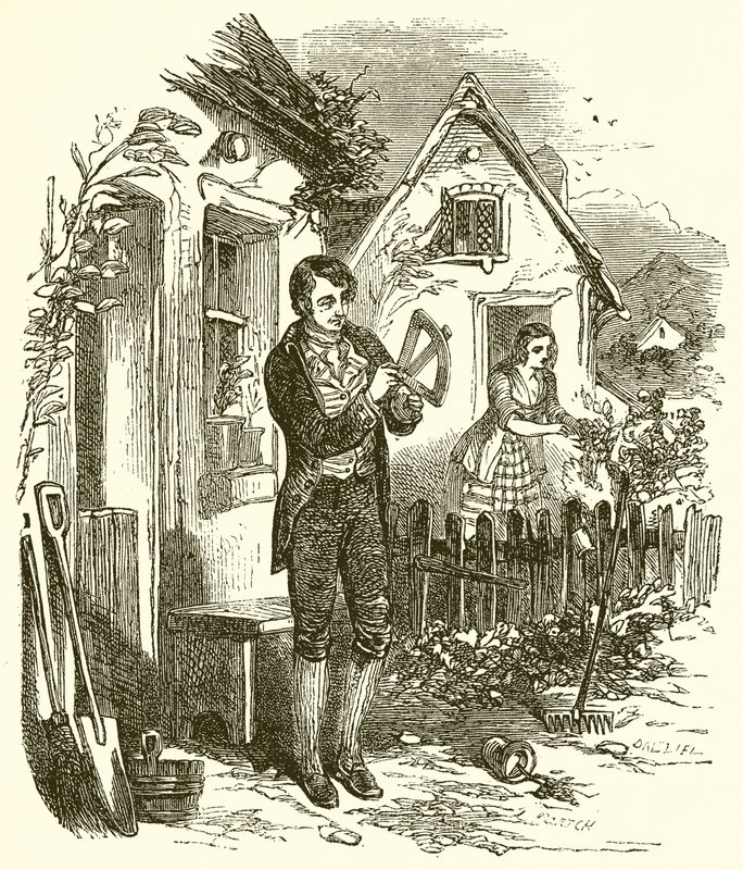 Il giovane Robert Burns da English School