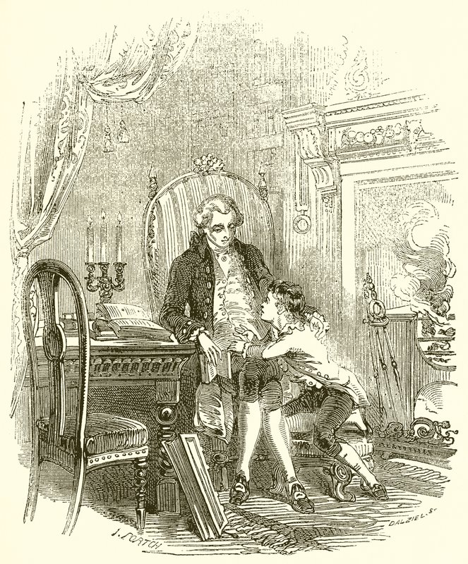 Il giovane Robert Peel da English School