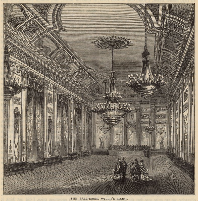 La sala da ballo, Williss Rooms da English School