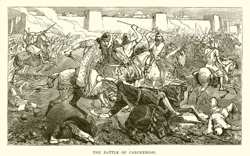 La battaglia di Carchemish da English School