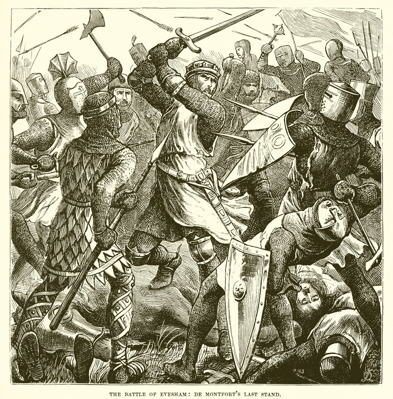 La battaglia di Evesham: L