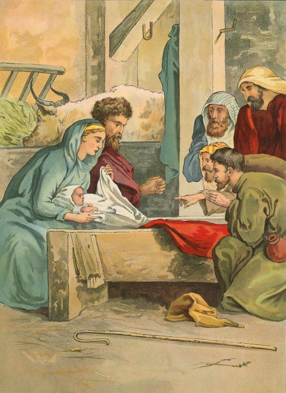 La nascita di Cristo da English School