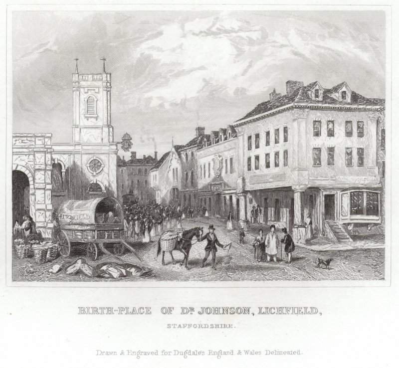 Il luogo di nascita del Dr. Johnson da English School