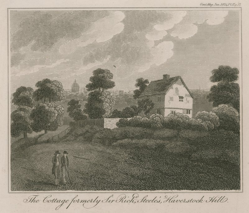 Il cottage precedentemente di Sir Richard Steele, Havelock Hill da English School