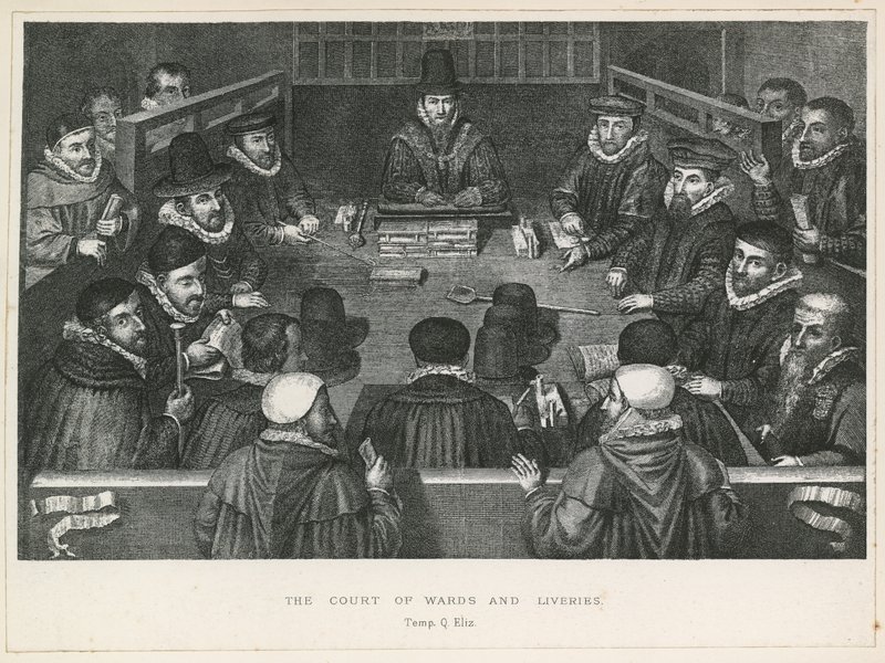 La corte dei ward e dei feudi al tempo della regina Elisabetta I da English School