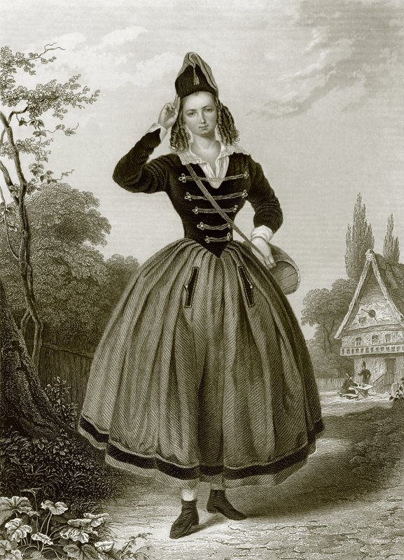 La figlia del reggimento da English School