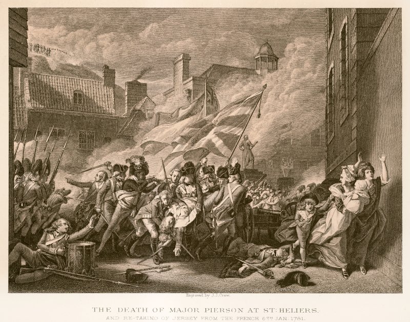 La morte del Maggiore Pierson a St. Heliers da English School