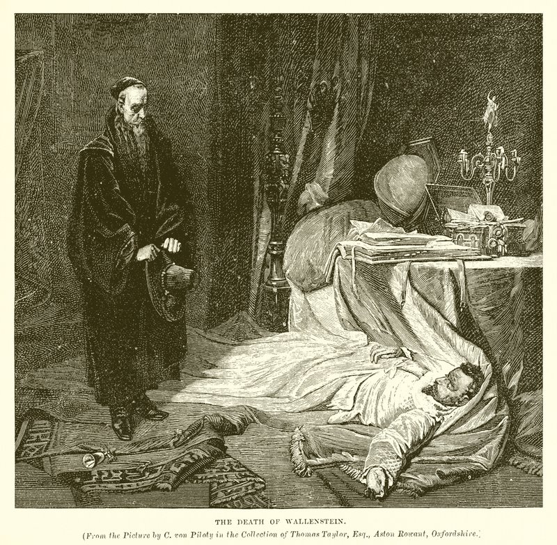 La morte di Wallenstein da English School