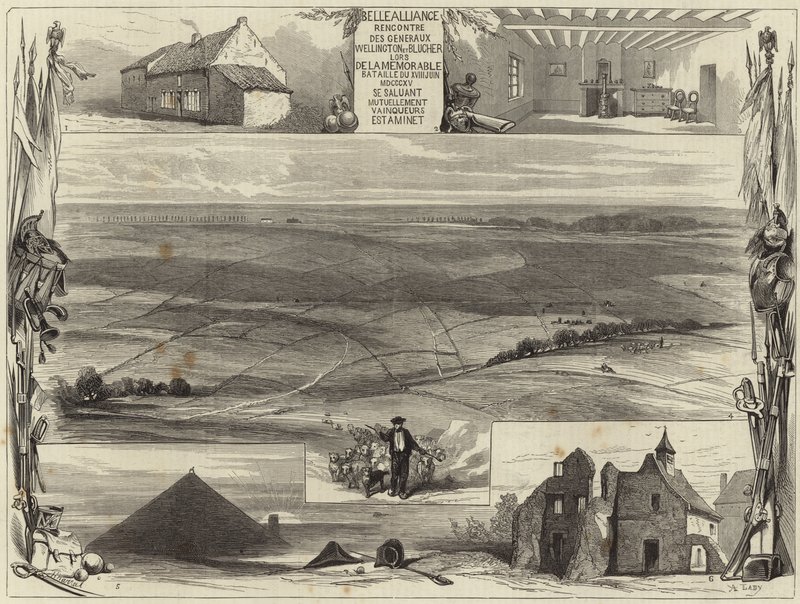 Il campo di Waterloo da English School