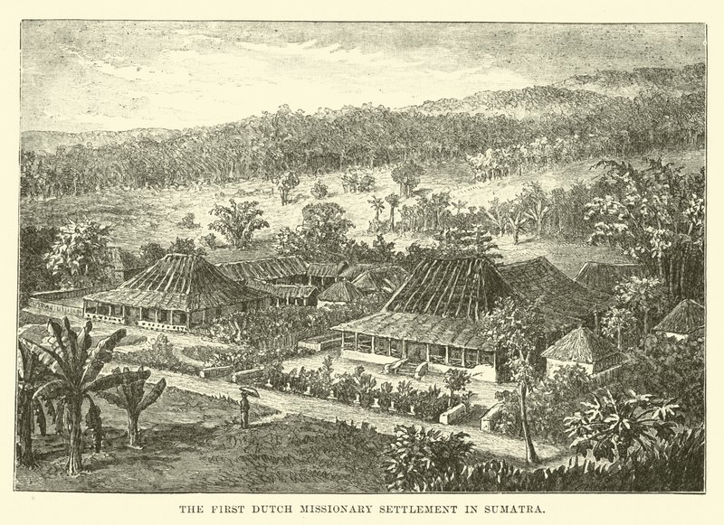 Il Primo Insediamento Missionario Olandese a Sumatra da English School