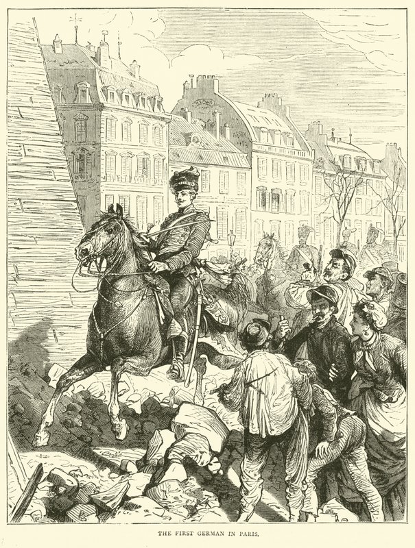 Il primo tedesco a Parigi, febbraio 1871 da English School