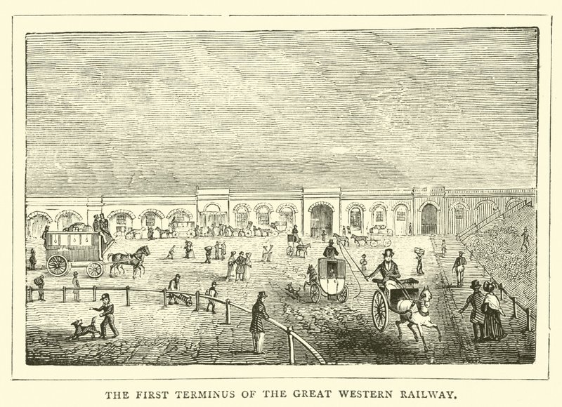Il primo capolinea della Great Western Railway da English School