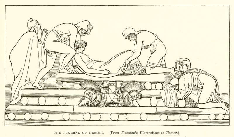 Il funerale di Ettore da English School