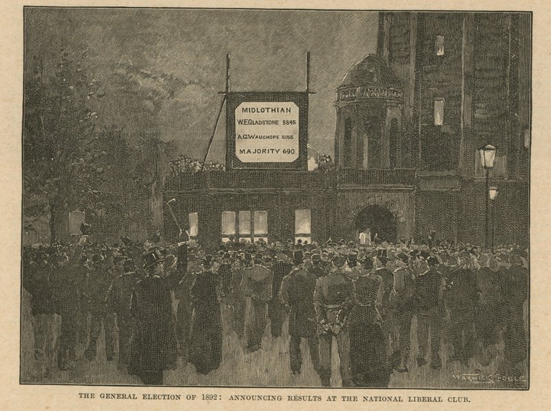 Le elezioni generali del 1892 da English School