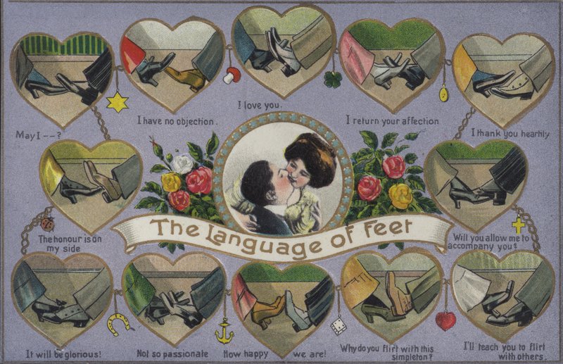 Il linguaggio dei piedi, flirtare giocando con i piedi da English School