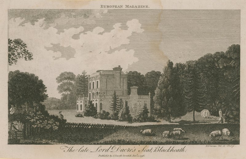 La residenza del defunto Lord Dacres a Blackheath da English School