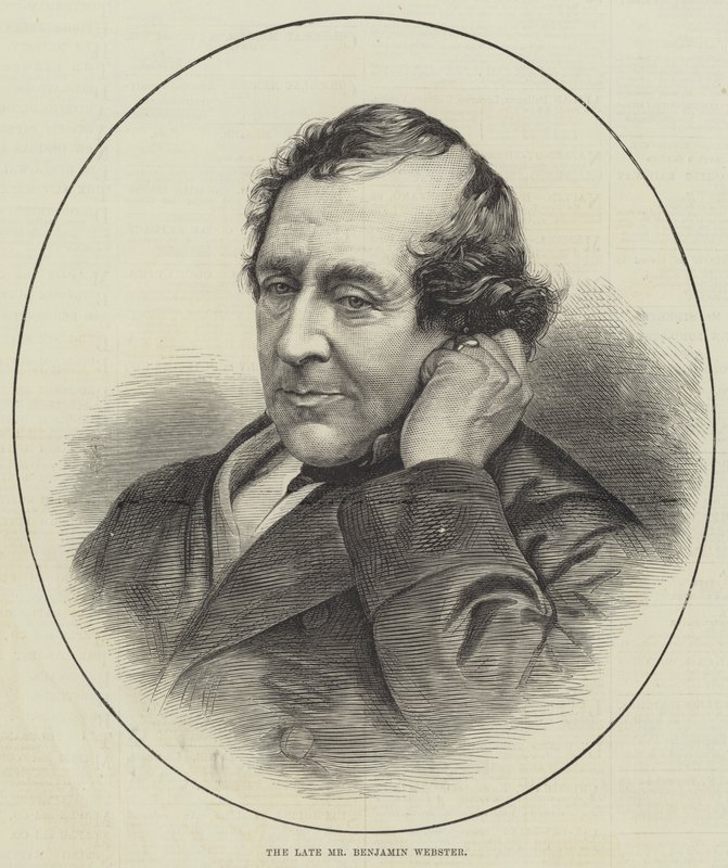 Il defunto signor Benjamin Webster da English School